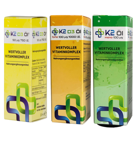 Vitamin K2 & K2D3 Öle